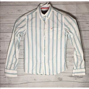 Hollister Long Sleeve Button Down Shirt Medium
